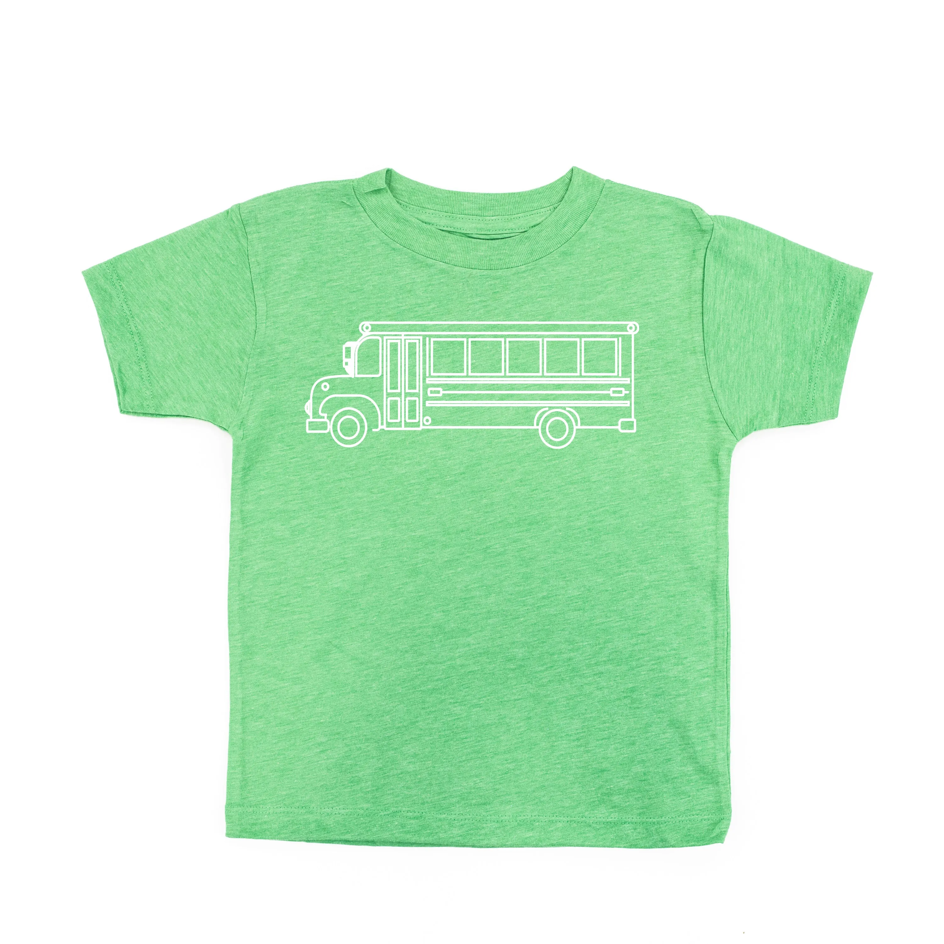 SCHOOL BUS - Minimalist Design - Short Sleeve Child Shirt