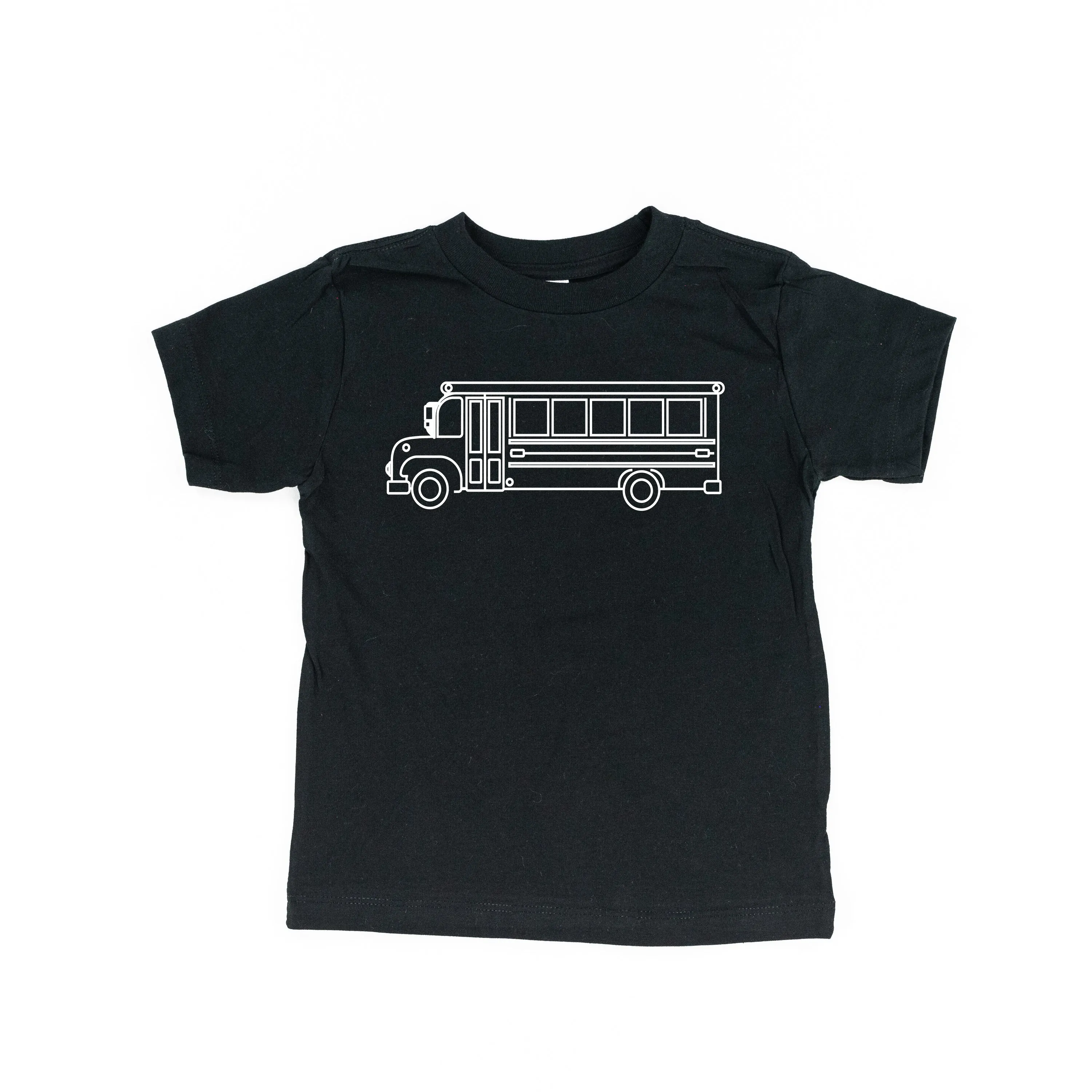 SCHOOL BUS - Minimalist Design - Short Sleeve Child Shirt