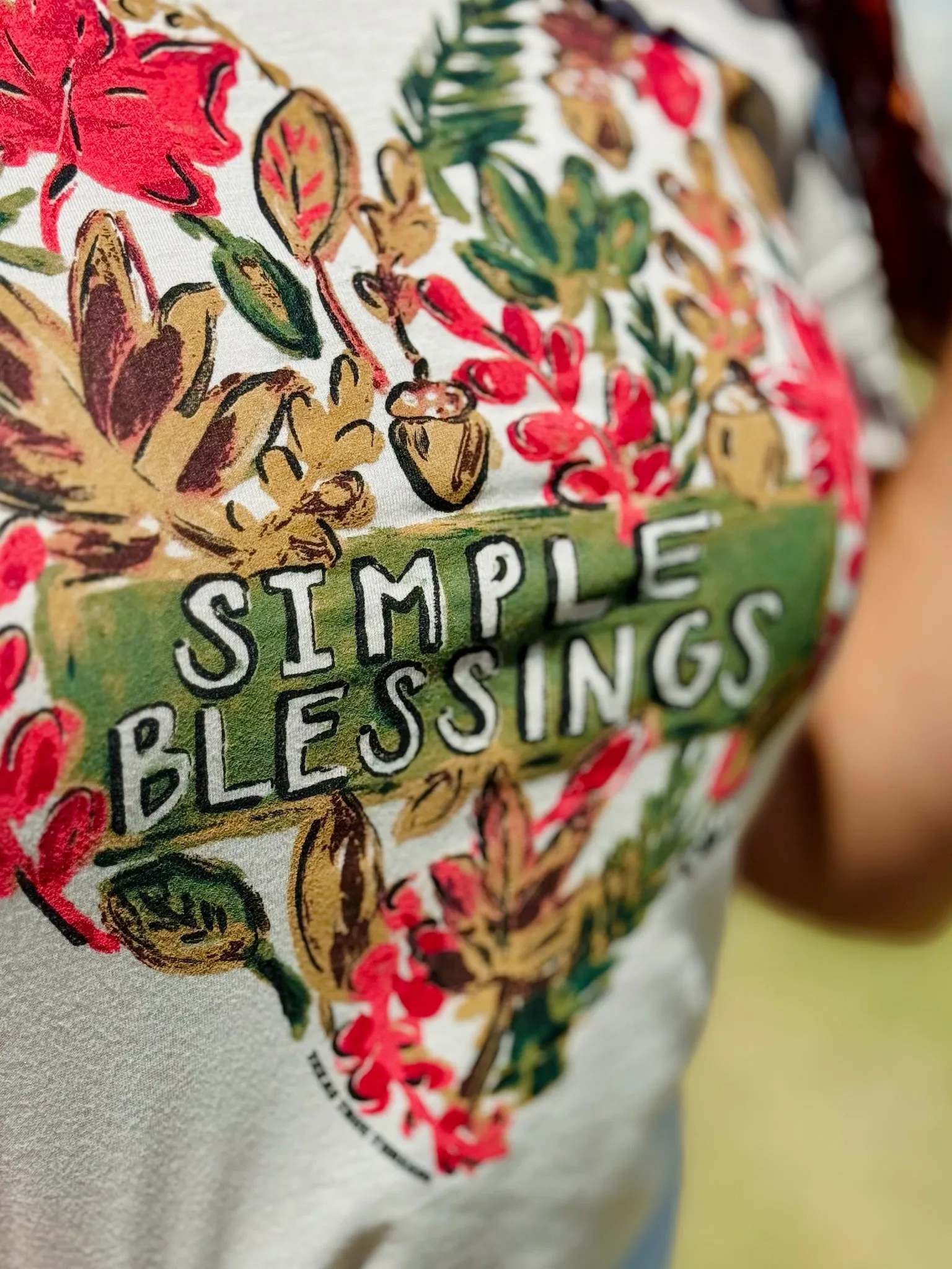 Texas True Threads Simple Blessings Tee