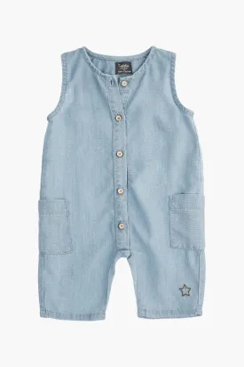 Tocoto Vintage Denim Baby Boy Romper