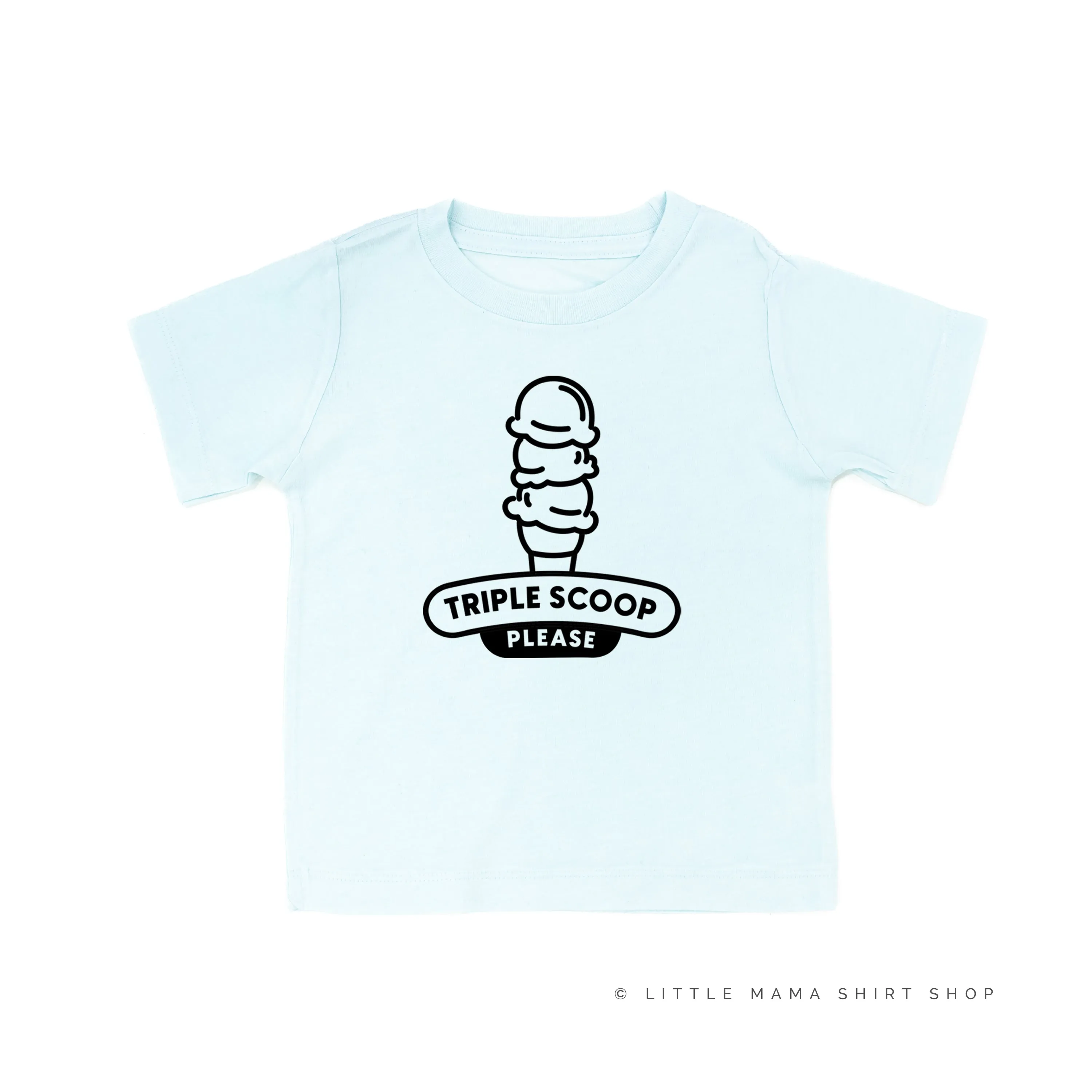 TRIPLE SCOOP PLEASE - Short Sleeve Child Shirt