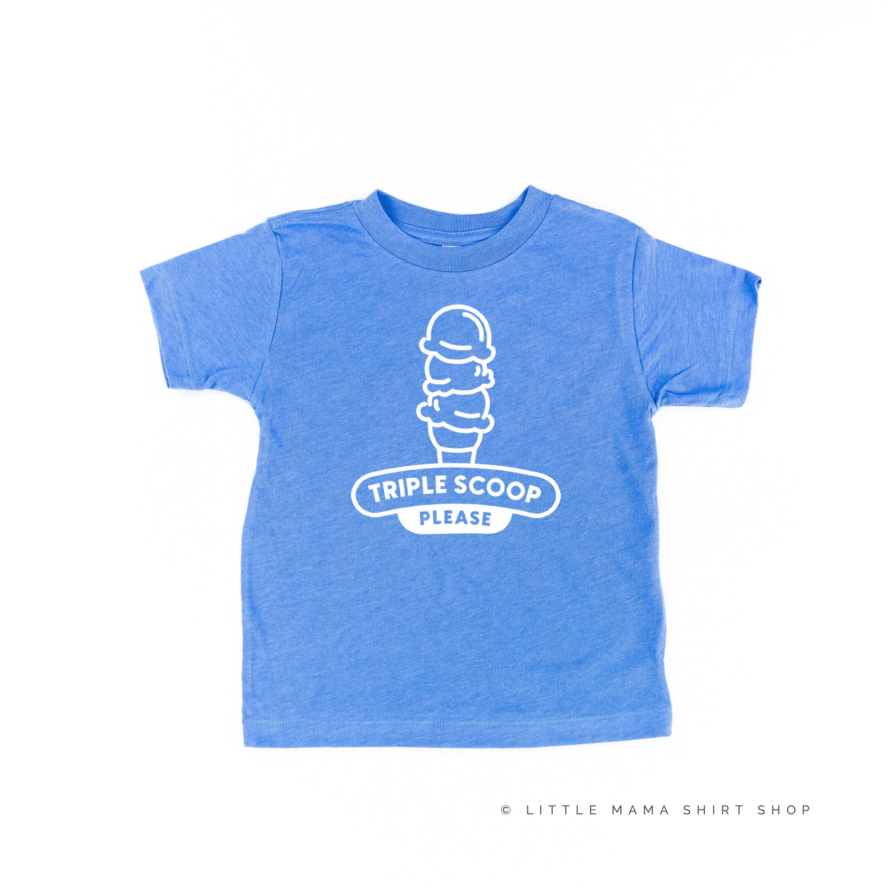 TRIPLE SCOOP PLEASE - Short Sleeve Child Shirt