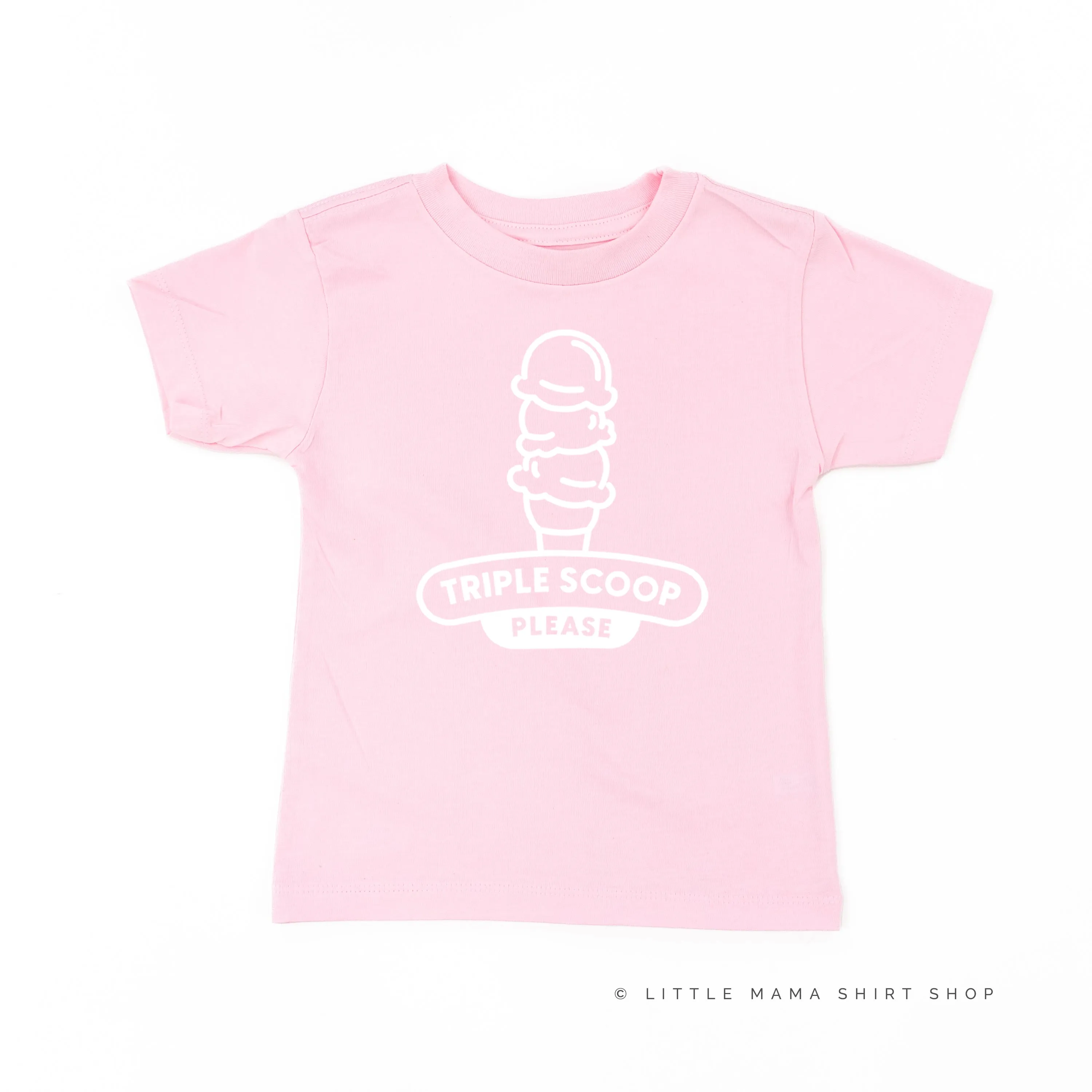 TRIPLE SCOOP PLEASE - Short Sleeve Child Shirt