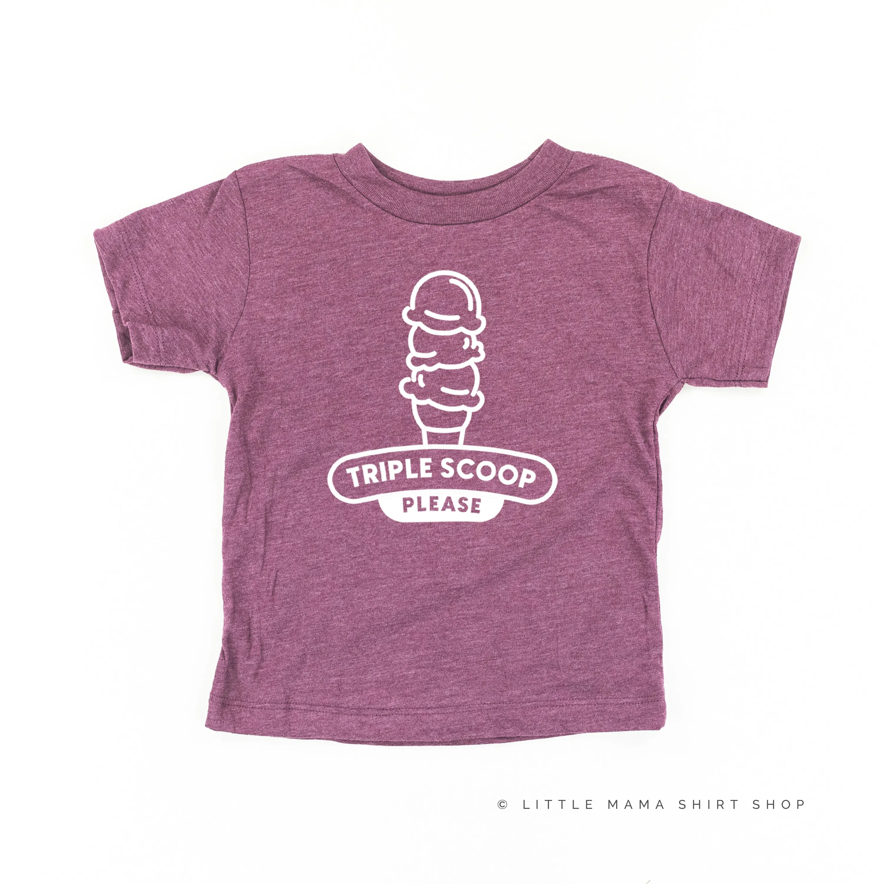 TRIPLE SCOOP PLEASE - Short Sleeve Child Shirt