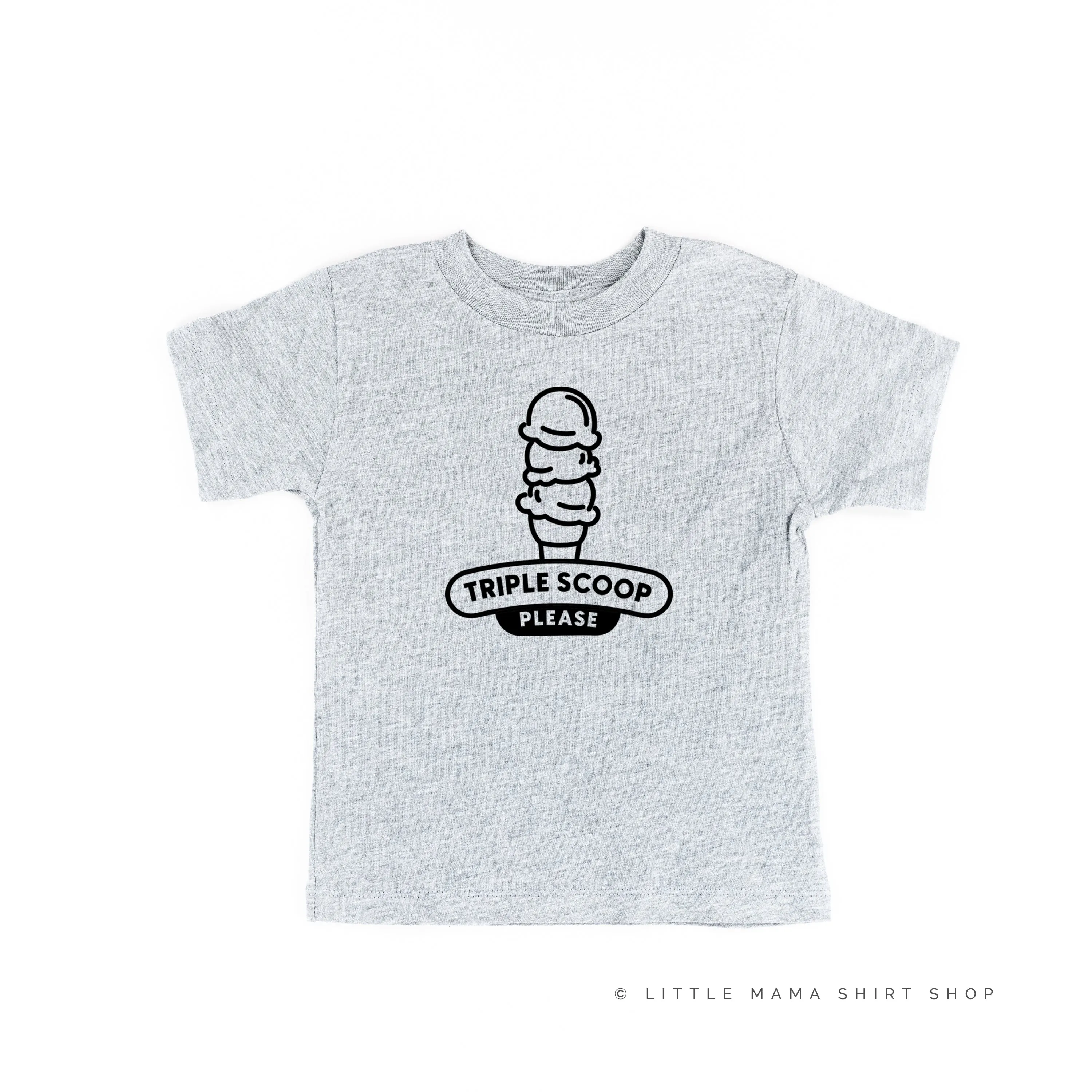 TRIPLE SCOOP PLEASE - Short Sleeve Child Shirt