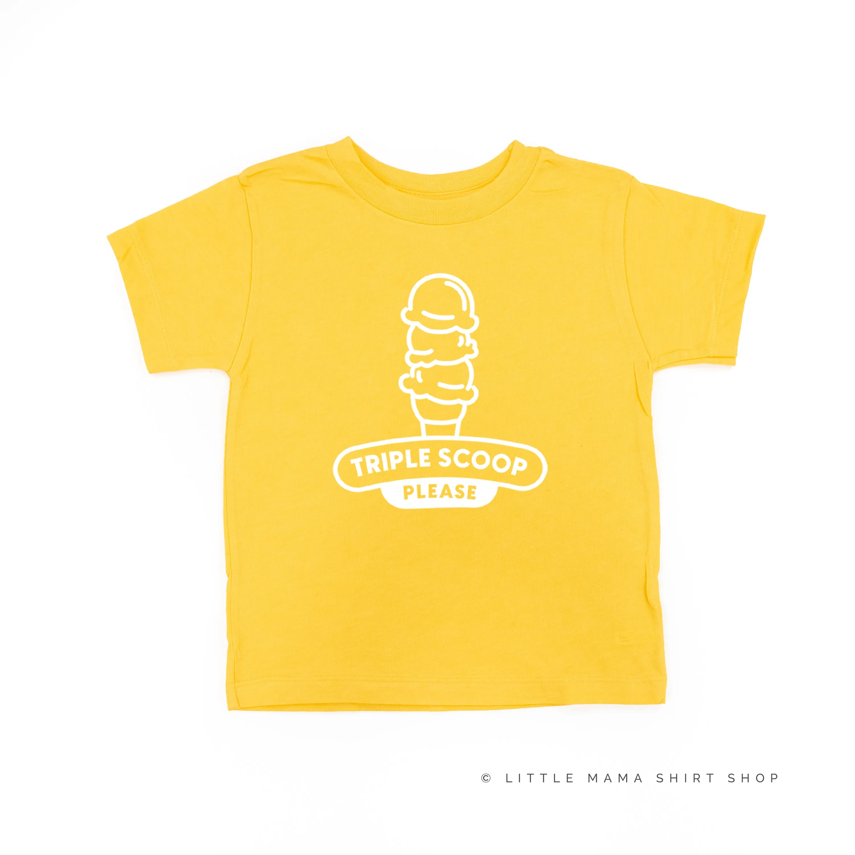 TRIPLE SCOOP PLEASE - Short Sleeve Child Shirt