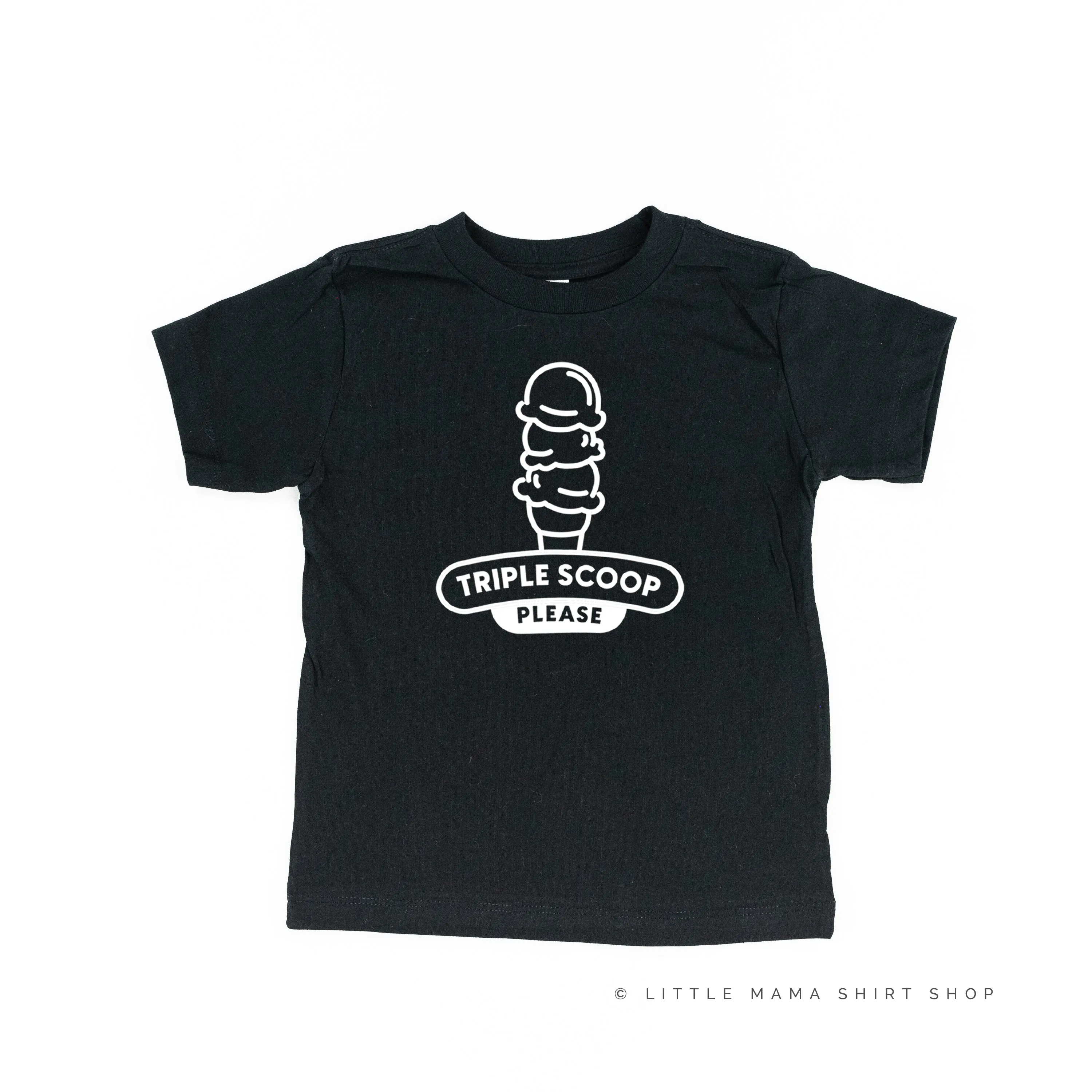 TRIPLE SCOOP PLEASE - Short Sleeve Child Shirt