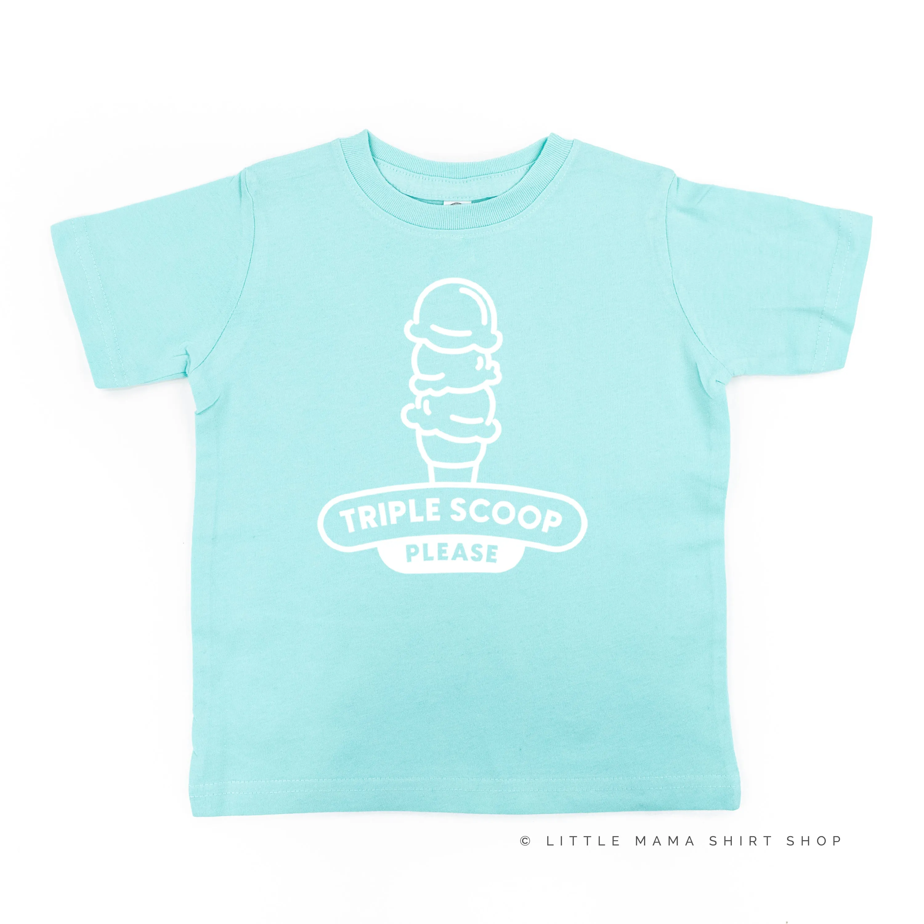 TRIPLE SCOOP PLEASE - Short Sleeve Child Shirt