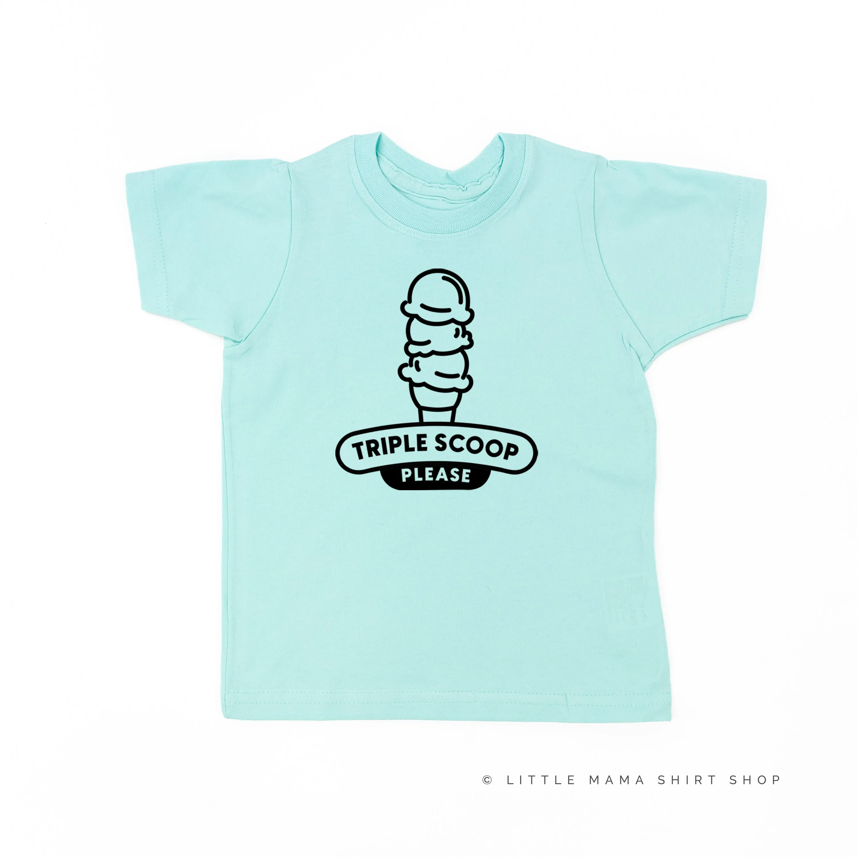 TRIPLE SCOOP PLEASE - Short Sleeve Child Shirt