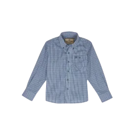 Wrangler Boy's Classic Blue Shirt